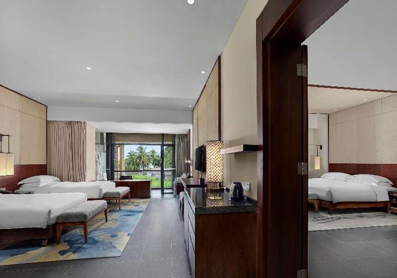 اتاق لوکس با چشم‌انداز, Hilton Sanya Yalong Bay Resort & Spa