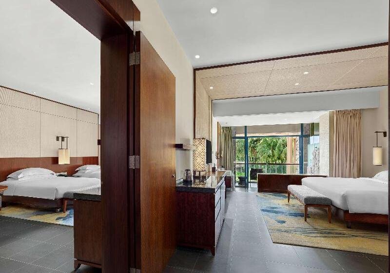 اتاق لوکس با چشم‌انداز, Hilton Sanya Yalong Bay Resort & Spa