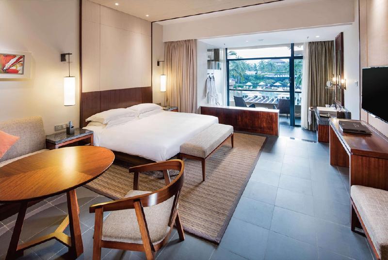اتاق لوکس با تخت بزرگ, Hilton Sanya Yalong Bay Resort & Spa