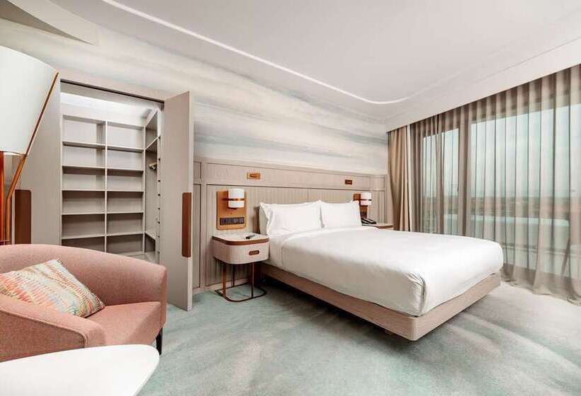 اتاق لوکس با چشم‌انداز دریا, Hilton Sanya Yalong Bay Resort & Spa