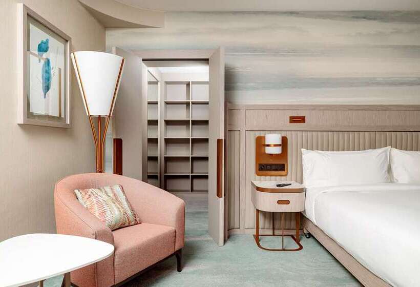 اتاق لوکس با چشم‌انداز دریا, Hilton Sanya Yalong Bay Resort & Spa