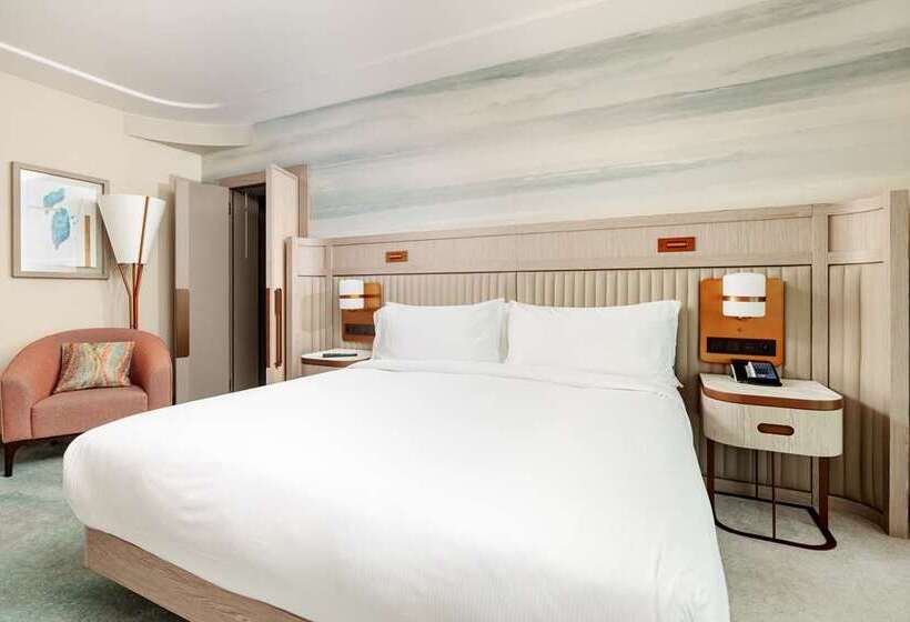 اتاق لوکس با چشم‌انداز دریا, Hilton Sanya Yalong Bay Resort & Spa