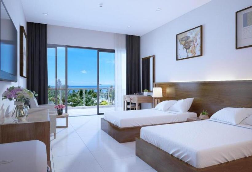 اتاق لوکس با چشم‌انداز دریا, Phu Hai Beach Resort & Spa Phan Thiet