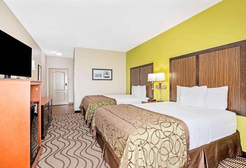２ダブルベッドのスタンダードルーム, La Quinta Inn & Suites By Wyndham Corpus Christi Airport