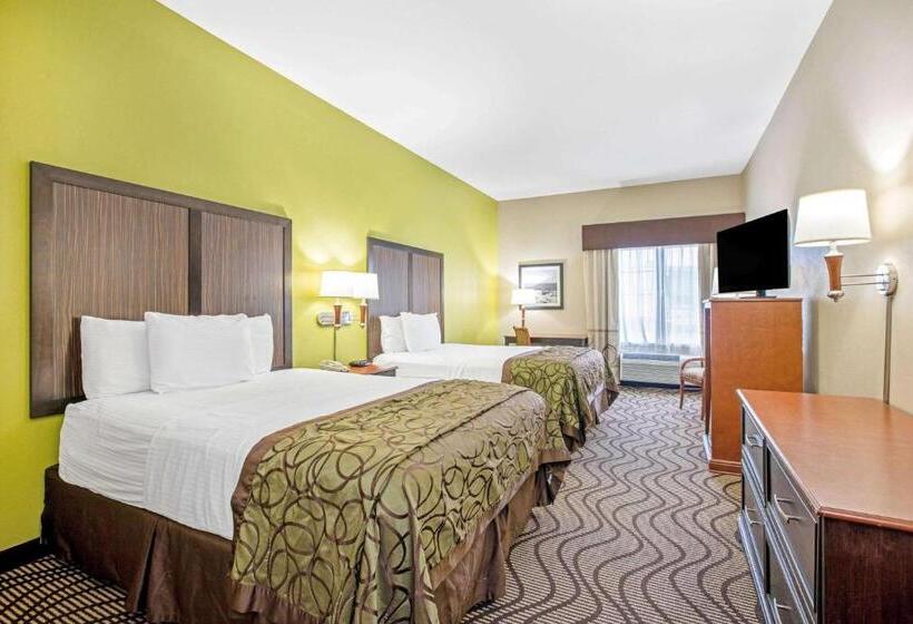 残疾人使用的带特大床的标准间, La Quinta By Wyndham Corpus Christi Airport