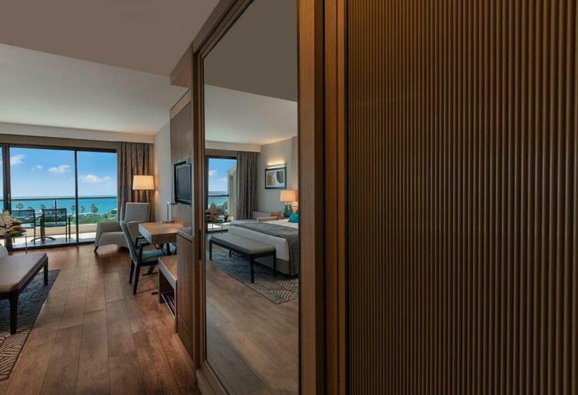 Deluxe Kamer met Uitzicht op Zee aan de Zijkant, Susesi Luxury Resort