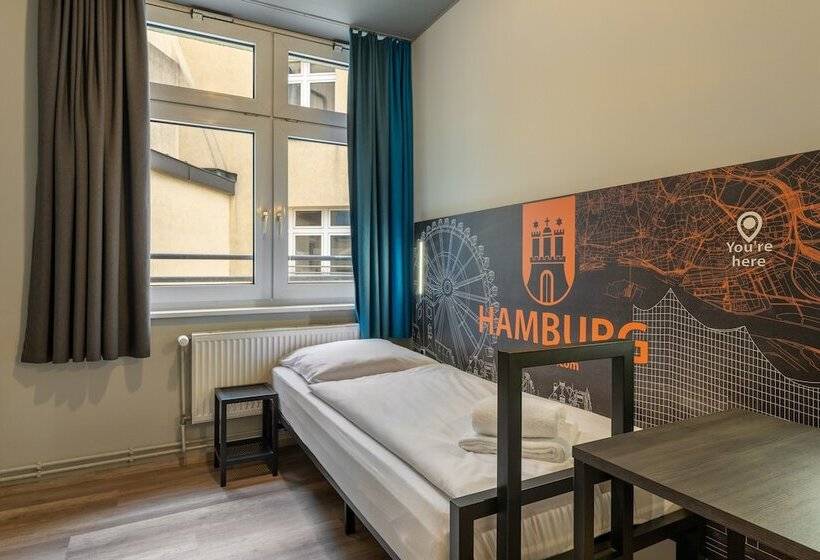 Standard Single Room, A&o Hamburg Hauptbahnhof