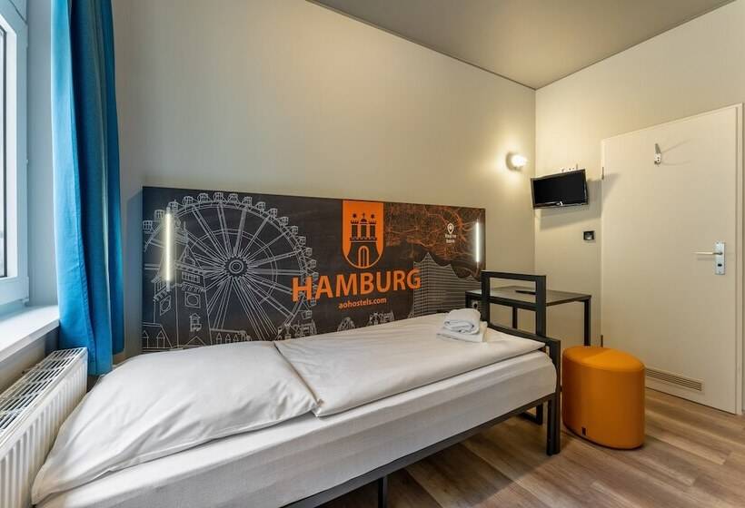اتاق استاندارد یک نفره, a&o Hamburg Hauptbahnhof