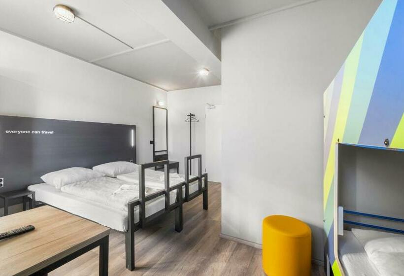 اتاق استاندارد چهار تخته, a&o Dresden Hauptbahnhof
