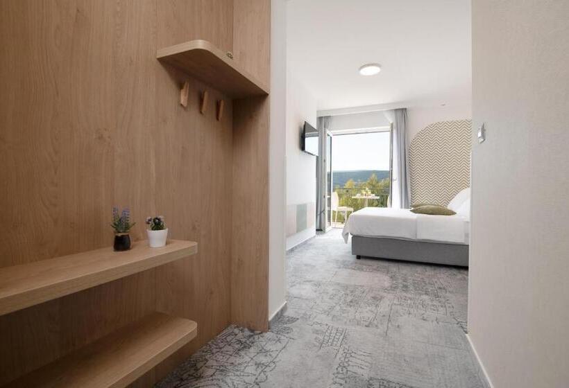 اتاق استاندارد با بالکن و چشم‌انداز دریا, Villa Nova