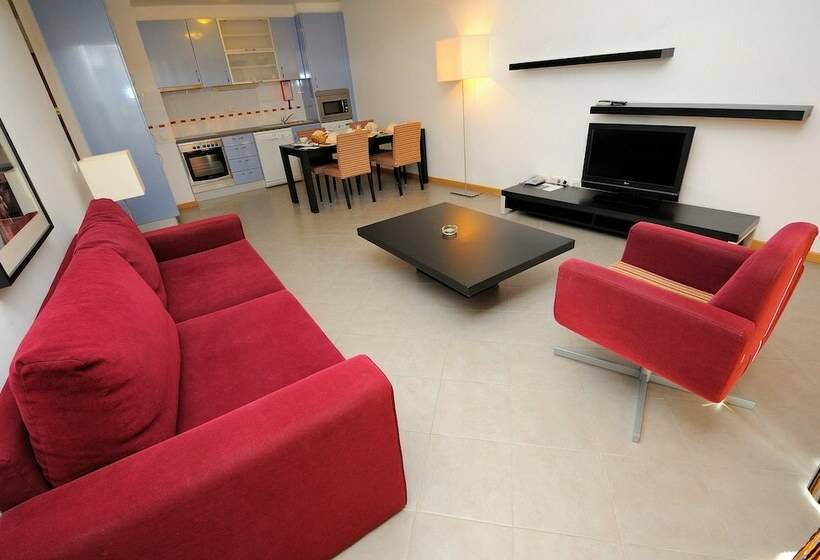 带1个卧室的带阳台的公寓, Oceano Atlantico Apartamentos Turisticos
