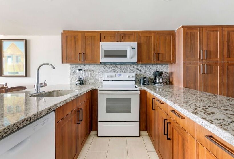 آپارتمان 3 خوابه با چشم‌انداز دریا, Hilton Vacation Club Royal Palm St. Maarten