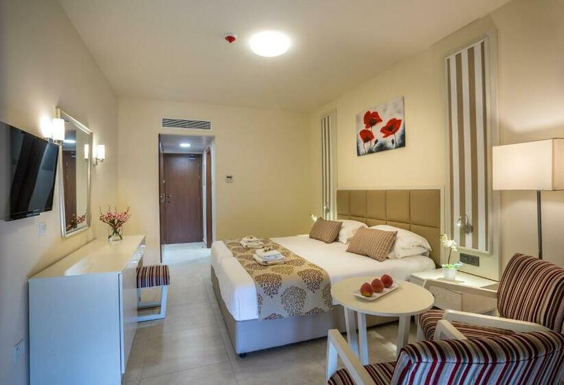 Superior Interior Room, Aquamare Beach Hotel & Spa