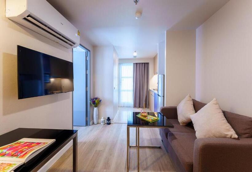 Apartament Deluxe 1 Sypialnia, Citadines Sukhumvit 16 Bangkok   Sha Extra Plus Certified