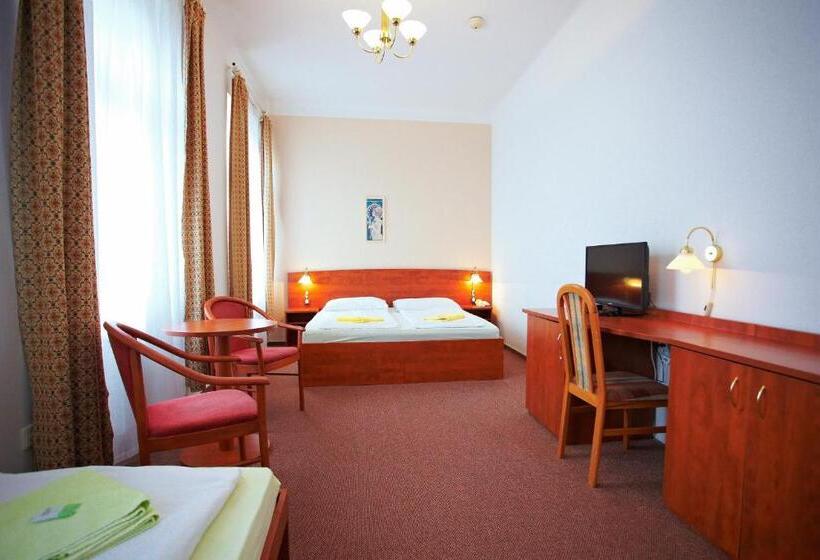 اتاق استاندارد سه نفره, Wellness Hotel Central