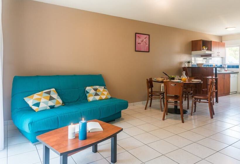 آپارتمان 3 خوابه, Comfort Aparthotel Nantes La Beaujoire