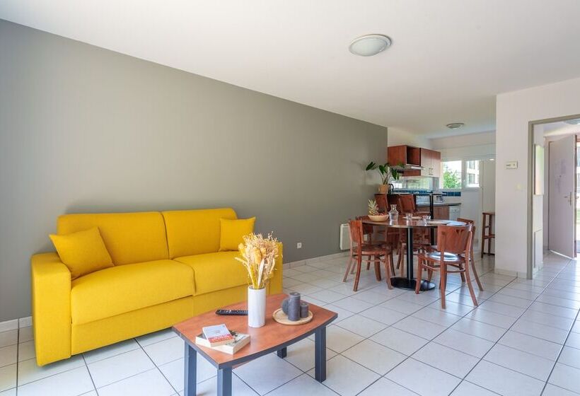 آپارتمان 2 خوابه, Comfort Aparthotel Nantes La Beaujoire