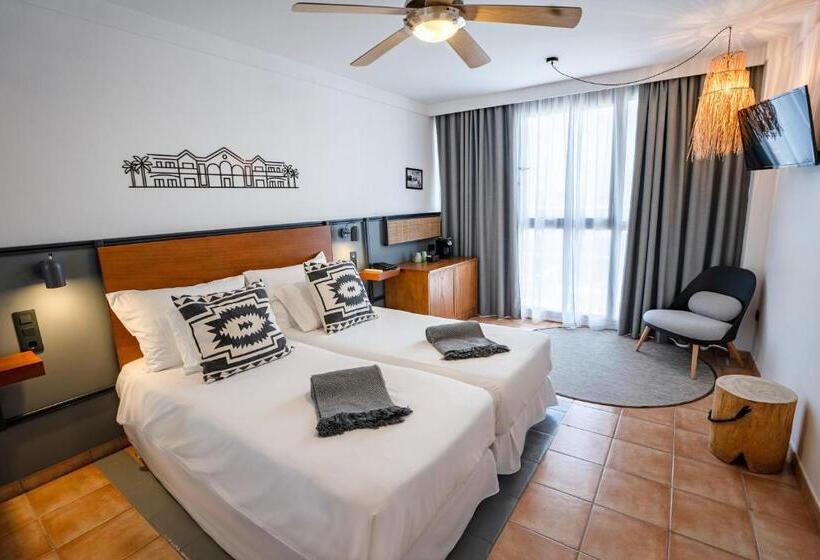 اتاق استاندارد با چشم‌انداز استخر, Coral Cotillo Beach