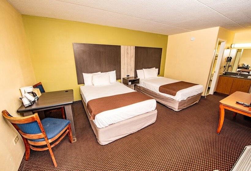 اتاق استاندارد با 2 تخت دوبل, River Place Inn  Pigeon Forge