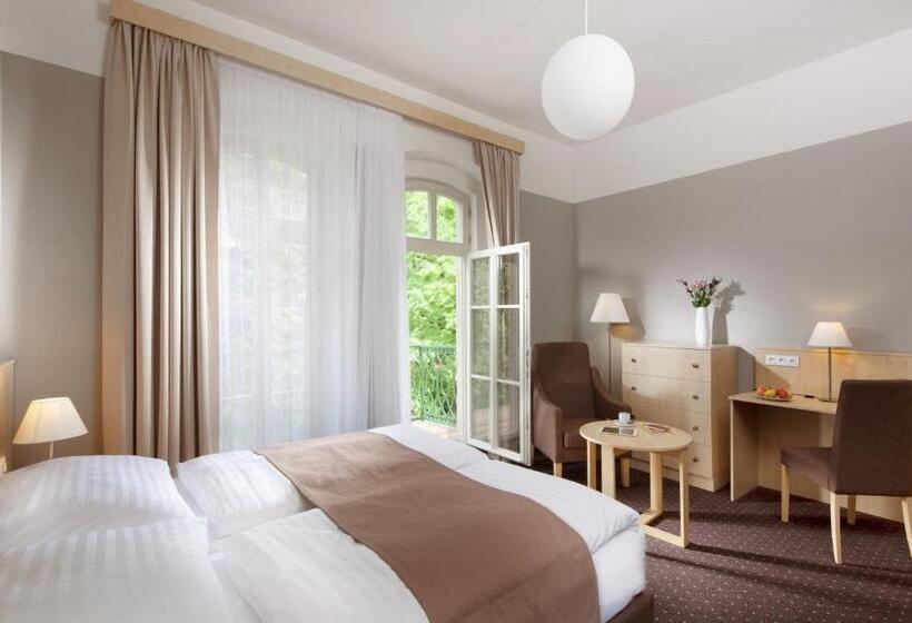 اتاق استاندارد با بالکن, Badenia Hotel Praha