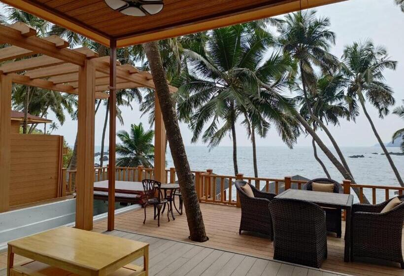 ویلای 1 خوابه با چشم‌انداز دریا, Cola Goa Beach Resort