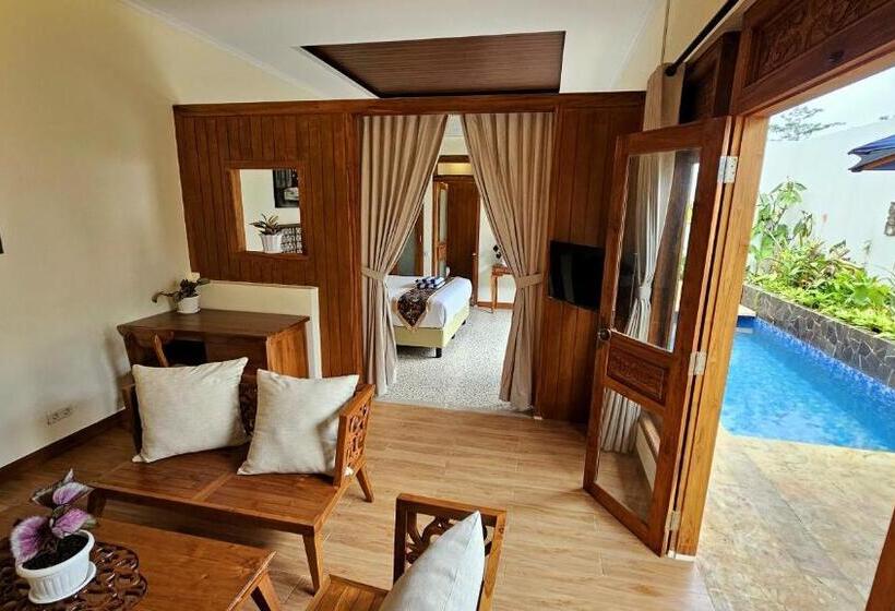 ویلای یک اتاق خوابه با استخر شنا, Jepara Garden Resort