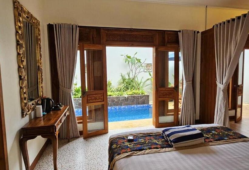 ویلای یک اتاق خوابه با استخر شنا, Jepara Garden Resort