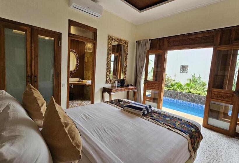ویلای یک اتاق خوابه با استخر شنا, Jepara Garden Resort
