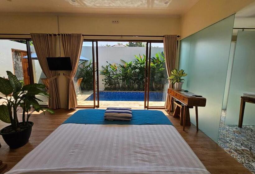 ویلای یک اتاق خوابه با استخر شنا, Jepara Garden Resort