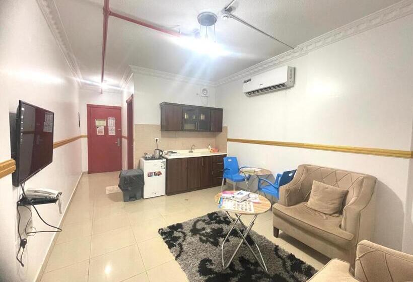 标准工作室, Al Quba Al Thahbia Hotel Suites 2