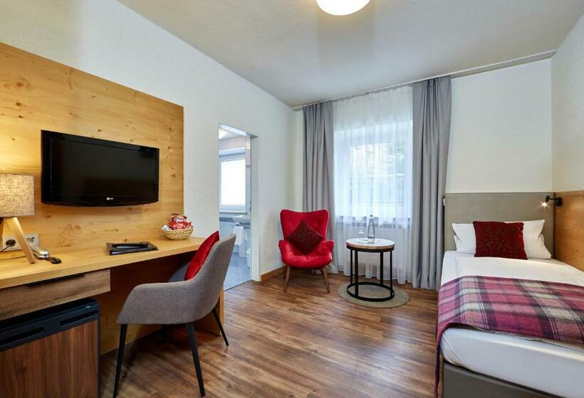 اتاق استاندارد یک نفره, Berghotel Hammersbach