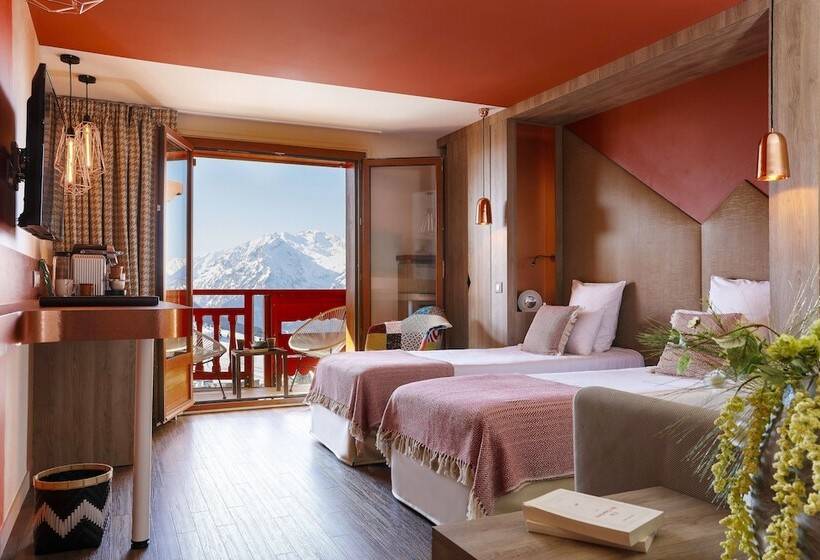 اتاق استاندارد با چشم‌انداز شهر, Grandes Rousses Hotel & Spa