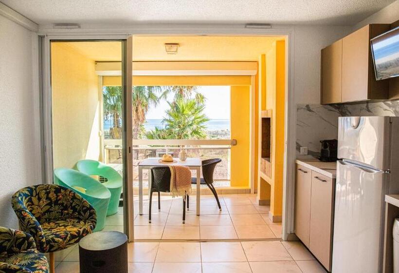 Appartement 1 Chambre avec Terrasse Vue Mer, Les Bulles De Mer   Spa Sur La Lagune