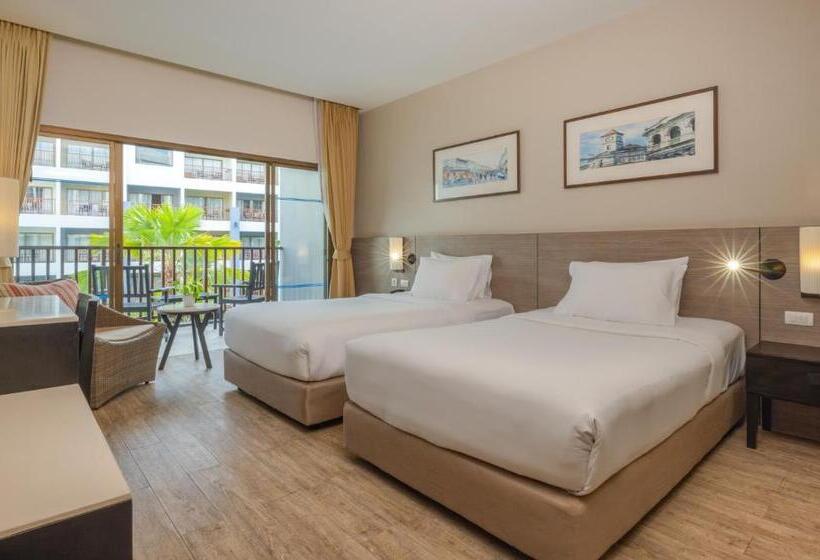 اتاق لوکس با چشم‌انداز استخر, Deevana Plaza Phuket   Sha Extra Plus