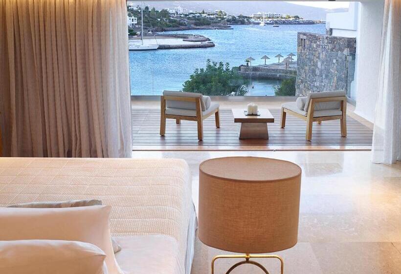 سوییت جونیور با چشم‌انداز دریا, Elounda Peninsula Luxury Resort, Six Senses Spa