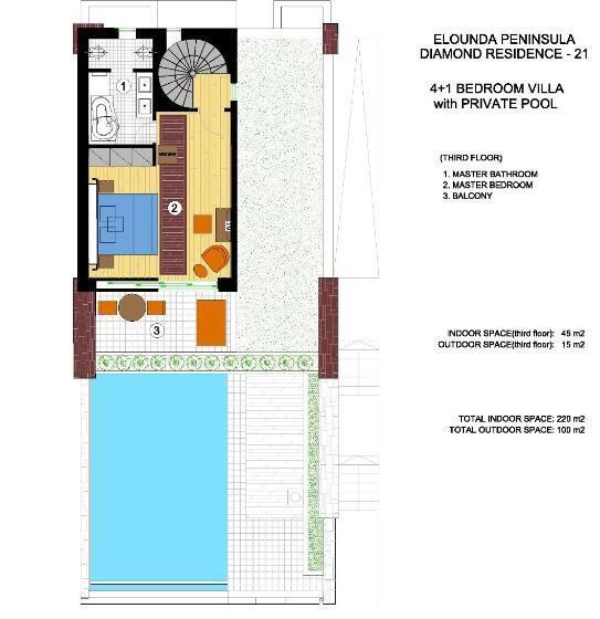 5 Bedroom Apartment, Elounda Peninsula Luxury Resort, Six Senses Spa