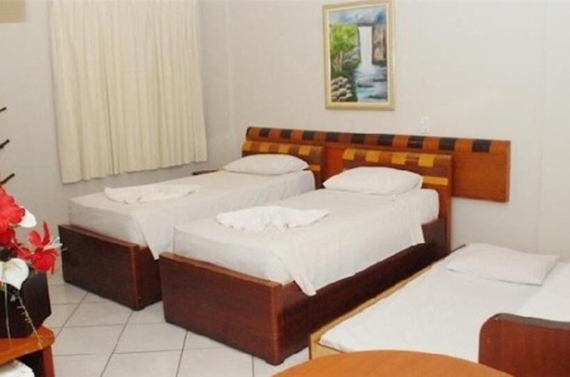 اتاق استاندارد چهار تخته, Hot Star Thermas Hotel   Com Parque Aquatico