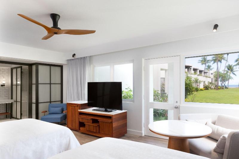 اتاق استاندارد چهار تخته با چشم‌انداز دریا, Sheraton Fiji Golf & Beach Resort