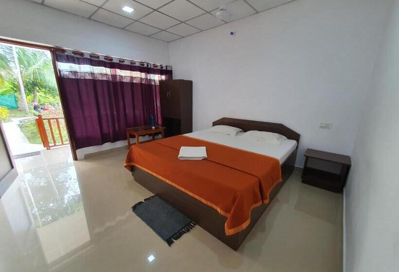 اتاق لوکس با بالکن, Blue Lagoon Resort, Neil Island