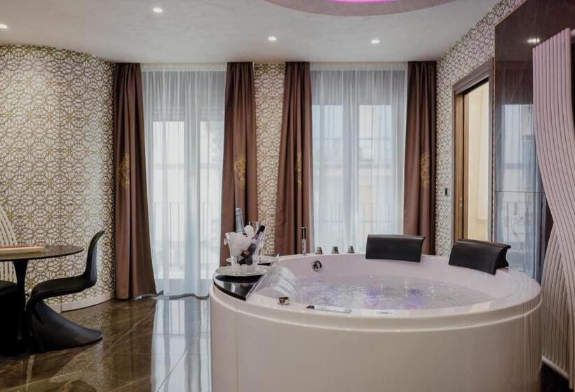 اتاق استاندارد با وان آب گرم, Miryam House Affittacamere Suite E Relax