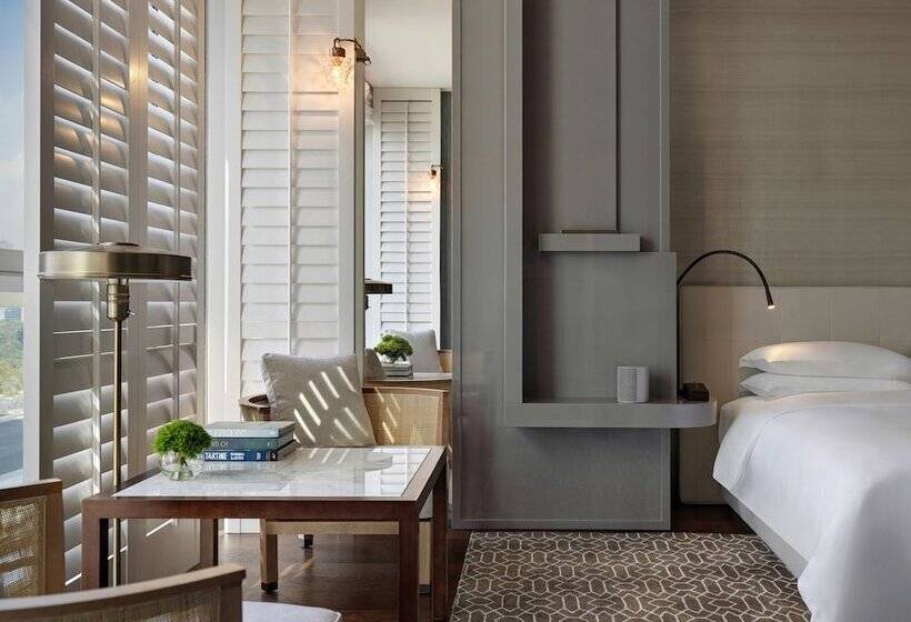 اتاق لوکس با چشم‌انداز, 深圳湾安达仕酒店 Andaz Shenzhen Bay