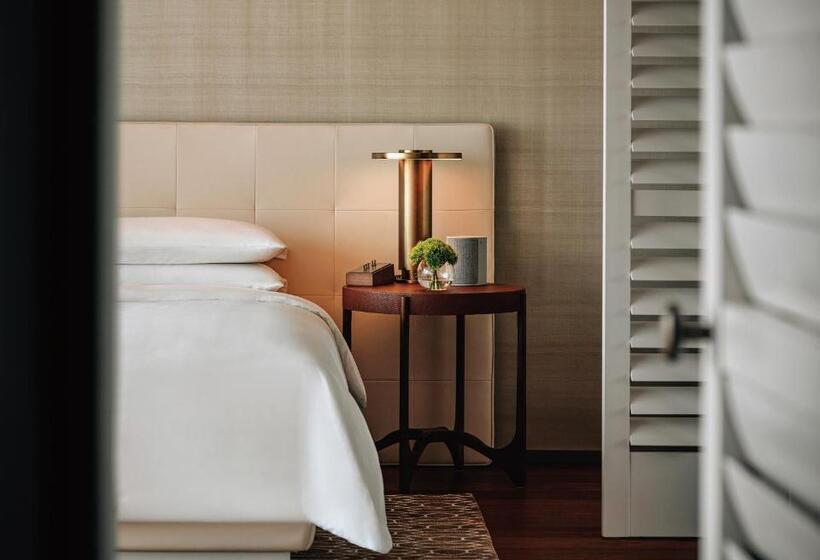 اتاق لوکس با چشم‌انداز, 深圳湾安达仕酒店 Andaz Shenzhen Bay