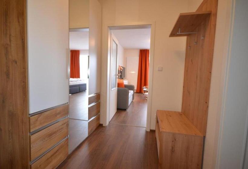 带1个卧室的带阳台的公寓, Apartmány Viva Třeboň