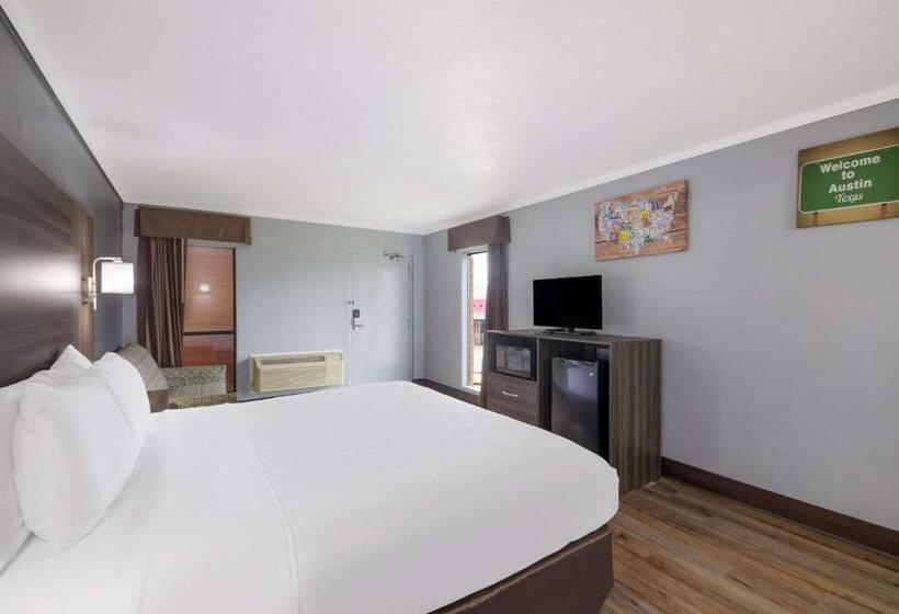 스탠다드 룸 킹사이즈 침대, Econo Lodge Near The Domain   The Arboretum