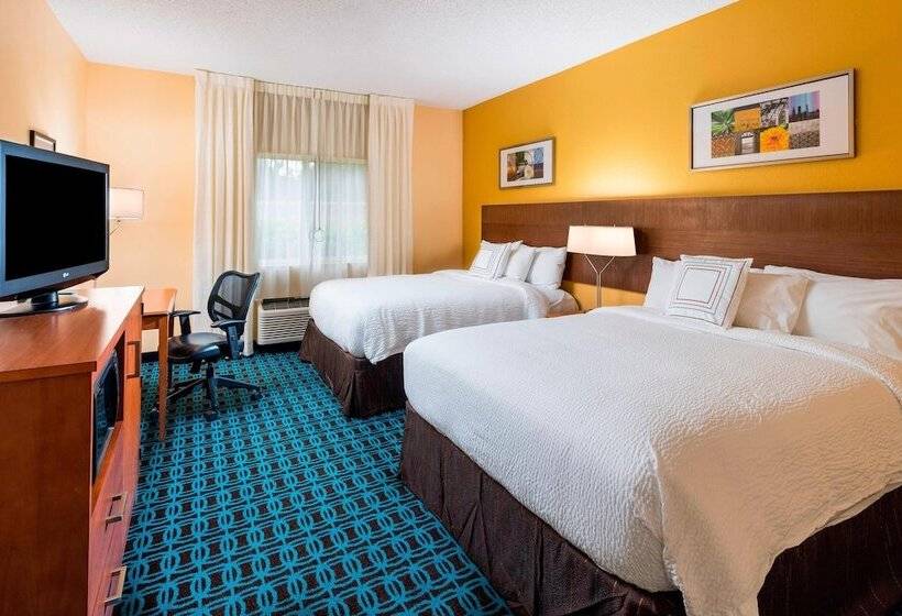 غرفه قياسيه سريرين مزدوجين, Fairfield Inn & Suites St. Petersburg Clearwater