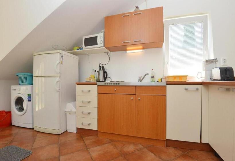آپارتمان 1 خوابه با بالکن و چشم‌انداز دریا, Villa Elly