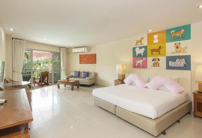 اتاق لوکس با چشم‌انداز استخر, Bella Villa Cabana