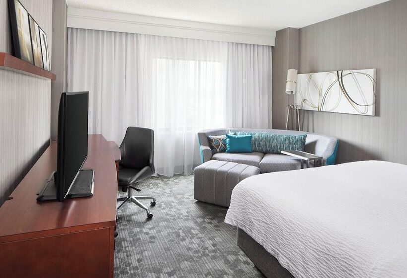 اتاق استاندارد با 2 تخت دوبل, Courtyard By Marriott Jersey City Newport