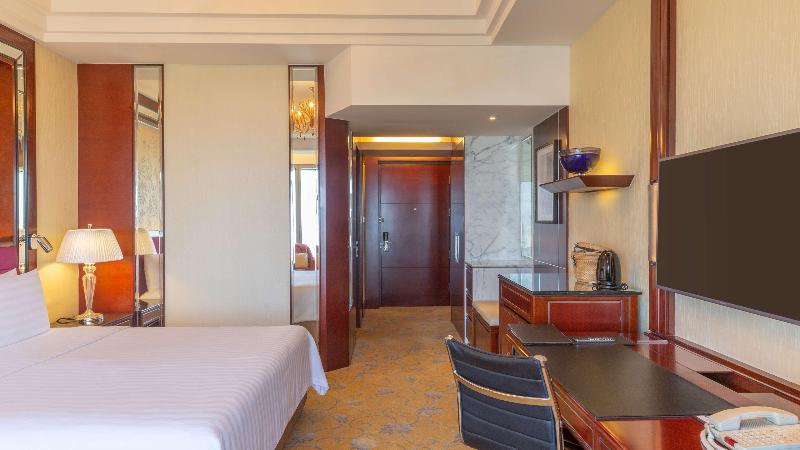 اتاق استاندارد با چشم‌انداز رودخانه, Shangri La Guangzhou 3 Minutes By Walking To Canton Fair Complex