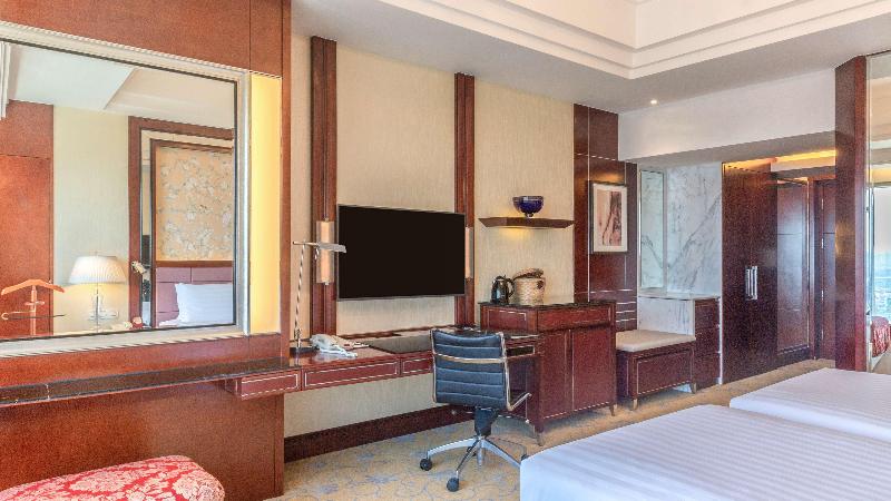اتاق استاندارد با چشم‌انداز رودخانه, Shangri La Guangzhou 3 Minutes By Walking To Canton Fair Complex